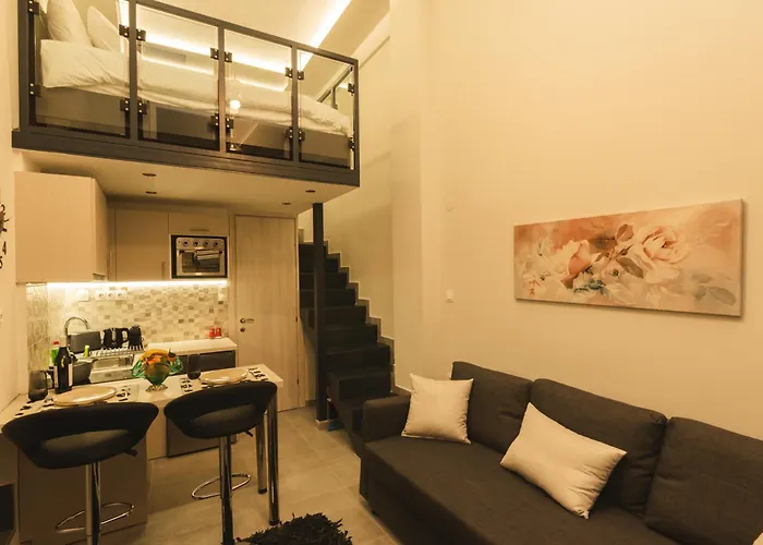 Lejlighed Empyrean Loft By Nexus, Next To Martiou Str And Shops, 10 Mins From Centre